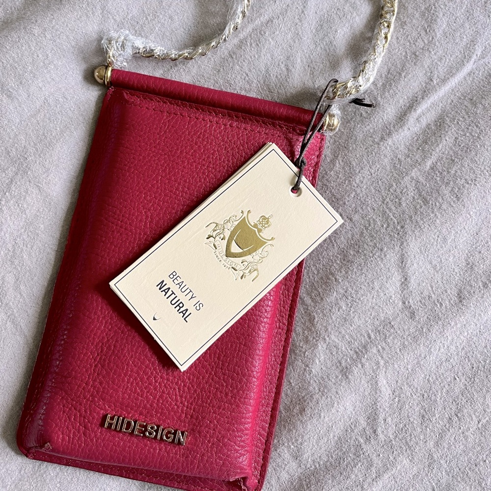 HIDESIGN Real Leather Shoulder Bag